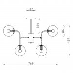 Подвесная люстра Vele Luce Cielo VL2214L06