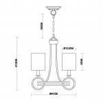 Подвесная люстра Vele Luce Orzo VL1125L03