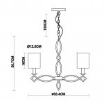 Подвесная люстра Vele Luce Vilucchio VL1084L05