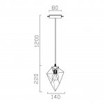 Подвесной светильник Vele Luce Cassiopea VL1154P01
