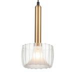 Плафон стекло двойное 150*100мм с резьбой 20мм для светильников Vele Luce vl5454p kelly