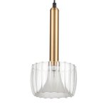 Плафон стекло двойное 150*100мм с резьбой 20мм для светильников Vele Luce vl5454p kelly