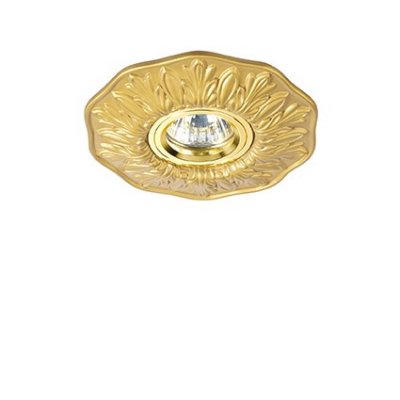 Светильник спот Ideal lux POLKA FI1 OTTONE (115610)