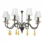 Подвесная люстра Arti Lampadari Pontone E 1.1.8 PB (с абажурами)