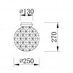 Потолочный светильник Vele Luce Letizia VL1714S01