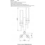 Светильник Crystal lux PRIMAVERA AP2 CHROME
