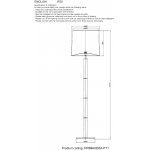 Светильник Crystal lux PRIMAVERA PT1 CHROME