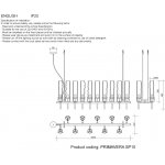 Светильник Crystal lux PRIMAVERA SP10 CHROME