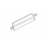 Блок питания LPV-60-24 24V 2.5A 60W, размер: 162.5x42.5x32мм, IP67