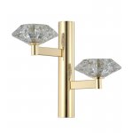 Светильник бра Crystal Lux REBECA AP2 GOLD (3541/402)
