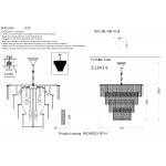 Светильник Crystal lux RICARDO SP14 BRONZE