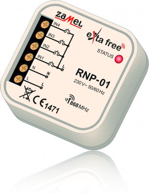 Zamel Передатчик встраиваемый (4 канала) (RNP-01) Zamel Передатчик встраиваемый (4 канала) (RNP-01)