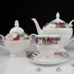 Цветущий сад сервиз чайный 15 предметов арт. 125 Royal Aurel