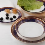 Кобальт сервиз столовый 29 предметов арт. 420 Royal Aurel