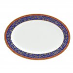 Кобальт блюдо овальное 31 см 1 шт. арт. 920 Royal Aurel