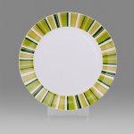 Фортуна грин тарелка плоская 25 см 1 шт. арт. 653 Royal Aurel