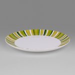 Фортуна грин тарелка плоская 25 см 1 шт. арт. 653 Royal Aurel