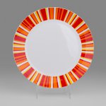 Фортуна оранж тарелка плоская 25 см 1 шт. арт. 654 Royal Aurel