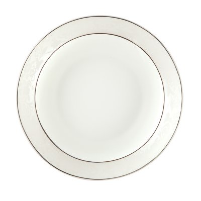 Пион белый тарелка глубокая 20 см 1 шт. Royal Aurel Пион белый тарелка глубокая 20 см 1 шт. Royal Aurel