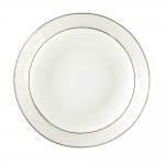 Пион белый тарелка глубокая 20 см 1 шт. Royal Aurel