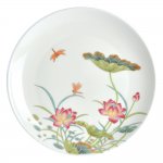 Лотос тарелка плоская 25 см 1 шт. арт.627/1 Royal Aurel