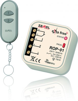 Zamel Комплект беспроводного управления универсальный с пультом (1 канал) (RZB-05) Zamel Комплект беспроводного управления универсальный с пультом (1 канал) (RZB-05)