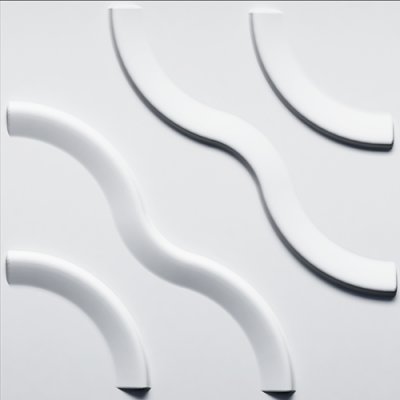 Панель Artpole 3D эко Sailing бамбук 500x500 мм., 3м2, 1 упак. (12шт)