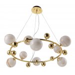 Светильник Crystal lux SALVADORE SP9H GOLD