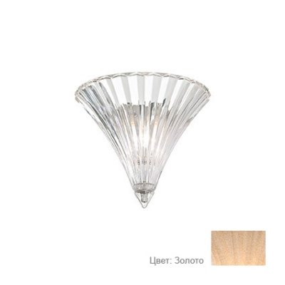 

Светильник бра Ideal lux SANTA AP1 SMALL ORO (13046, SANTA AP1 SMALL ORO