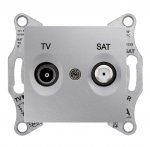 SE Sedna Алюминий Розетка TV/SAT оконечная 1dB (SDN3401660)