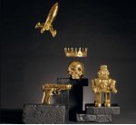 Декоративный пистолет золотого цвета My Gun 10414 ORO Seletti