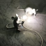 Настольная лампа в виде мышки Seletti 14885