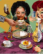 Десертная тарелка Sravasti 9121 Seletti