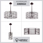 Люстра потолочная Lightstar 746018 Amerigo