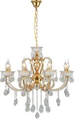 Люстра подвесная хрустальная Stilfort 1032/03/08P Bolla