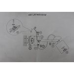 Светильник настенный Stilfort 2014/01/01W Fuoco