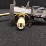Плафон стекло двойное шар 125мм под резьбу G9 20мм Стил 2047/03 Rigalio