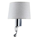 Светильник настенный бра с подсветкой для чтения Stilfort 2066/01/01W Nola