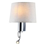 Светильник настенный бра с подсветкой для чтения Stilfort 2066/01/01W Nola