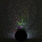 Ночник-проектор "Звёздное небо", 4 LED, (USB, адаптер в комплекте) или (4*ААА), пластик