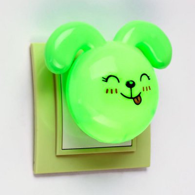 Ночник LED Ночник LED "Кролик",7 см, 4W (V220) МИКС пластик