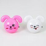 Ночник LED "Кролик",7 см, 4W (V220) МИКС пластик