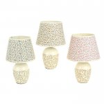 Светильник настольный "Полевые цветы" 220V/E14 max 25Вт 32х22,5х22,5 см МИКС