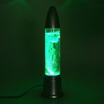 Светильник ночник Лавалампа "Аквариум с 12 LED", h=41см (V220)