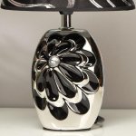 Лампа настольная абажур "Цветущий пион" МИКС Е14 31,5х20х14,5 см