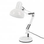 Лампа настольная 810 "Деко, белая" E27 40W