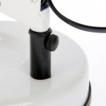 Лампа настольная 810 "Деко, белая" E27 40W