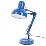 Лампа настольная 810 "Деко, синяя" E27 40W