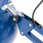 Лампа настольная 810 "Деко, синяя" E27 40W