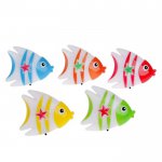 Ночник 4 диода "Рыбка" 220V МИКС 7,5х9х2 см